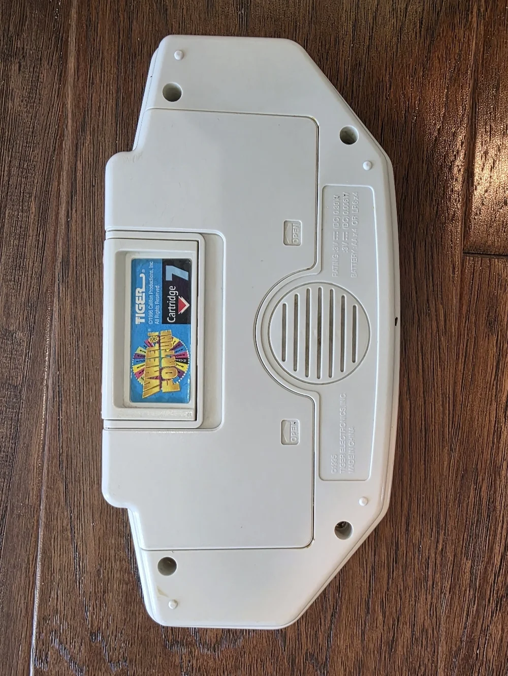 Tiger Electronics vintage wheel